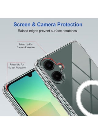 Magnetic Case for Samsung Galaxy A07 [Shockproof & Slim] Clear Hard Back Cover with high-Grade Protection - view 3